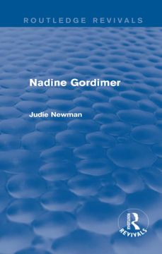 portada Nadine Gordimer (Routledge Revivals) (en Inglés)