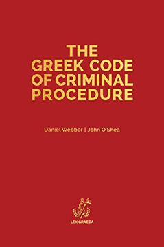 portada The Greek Code of Criminal Procedure (The Greek Quadricodex) 