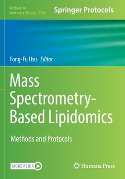portada Mass Spectrometry-Based Lipidomics: Methods and Protocols