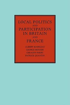 portada Local Politics and Participation in Britain and France (in English)