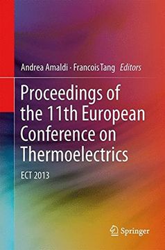 portada Proceedings of the 11Th European Conference on Thermoelectrics: Ect 2013 (in English)