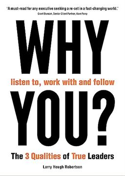 portada Why Listen to, Work With and Follow You? De Larry Heugh Robertson(Clerkenwell) (en Inglés)