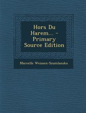 portada Hors Du Harem... (in French)