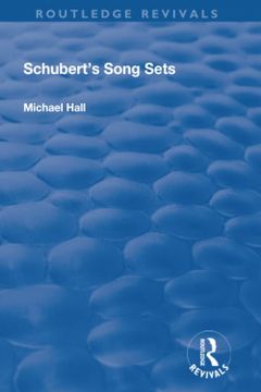 portada Schubert's Song Sets (Routledge Revivals) (en Inglés)
