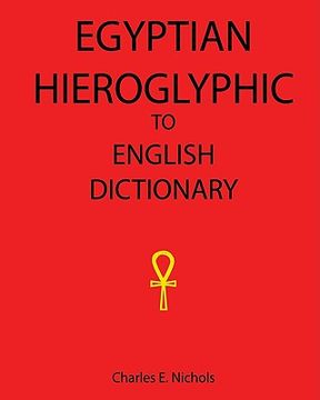 portada egyptian hieroglyphic to english dictionary (en Inglés)