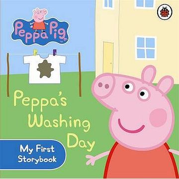 portada peppa's washing day. (en Inglés)
