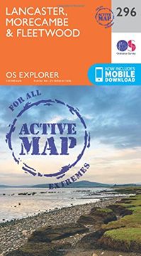 portada Lancaster, Morecambe and Fleetwood (OS Explorer Active Map)