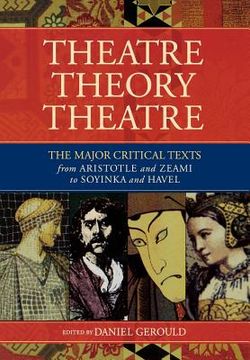 portada theatre/theory/theatre (en Inglés)