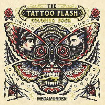 portada Tattoo Flash Coloring Book (in English)