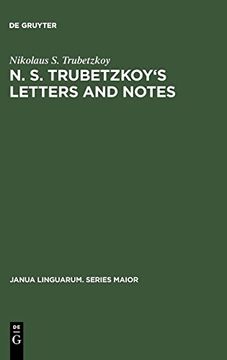 portada N. S. Trubetzkoy's Letters and Notes: 