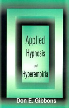 portada applied hypnosis and hyperempiria (in English)