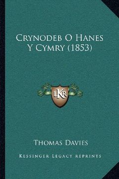 portada Crynodeb o Hanes y Cymry (1853)