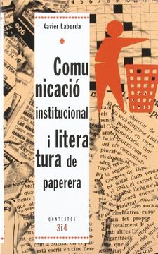 portada Comunicació institucional i literatura de paperera