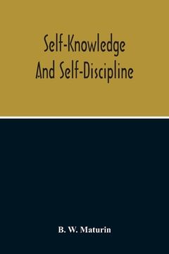 portada Self-Knowledge And Self-Discipline 