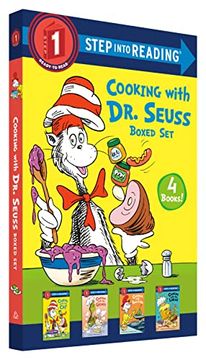 portada Cooking with Dr. Seuss Step Into Reading 4-Book Boxed Set: Cooking with the Cat; Cooking with the Grinch; Cooking with Sam-I-Am; Cooking with the Lora (en Inglés)
