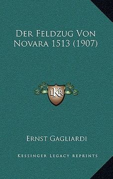 portada Der Feldzug Von Novara 1513 (1907) (en Alemán)