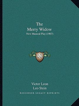 portada the merry widow: new musical play (1907) (in English)