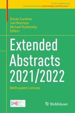 portada Extended Abstracts 2021/2022: Methusalem Lectures (en Inglés)