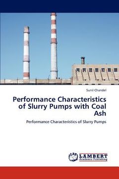 portada performance characteristics of slurry pumps with coal ash