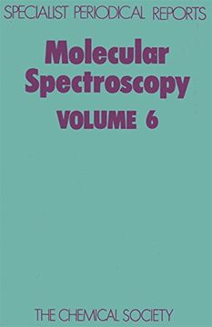 portada Molecular Spectroscopy: Volume 6 (en Inglés)