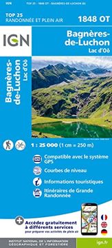 portada Bagneres-De-Luchon lac D'oo 1: 25 000 (en Francés)