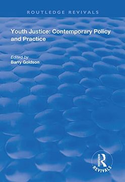 portada Youth Justice: Contemporary Policy and Practice (en Inglés)