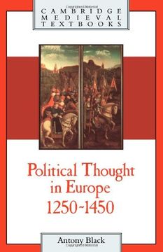 portada Political Thought in Europe, 1250-1450 Paperback (Cambridge Medieval Textbooks) (in English)