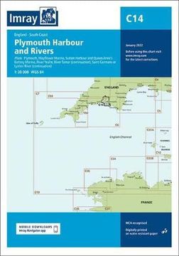 portada Imray Chart C14: Plymouth Harbour and Rivers (c Charts) (en Inglés)
