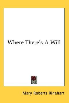 portada where there's a will (in English)