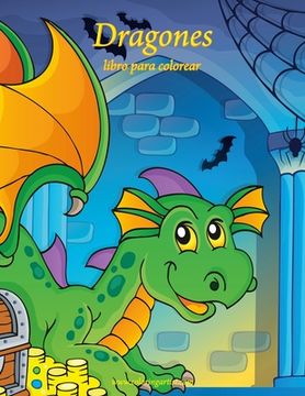 portada Dragones libro para colorear 1