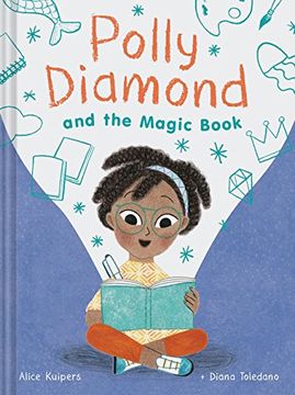 portada Polly Diamond and the Magic Book: Book 1 (en Inglés)