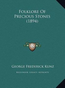 portada folklore of precious stones (1894) (en Inglés)