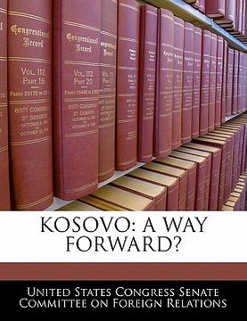 portada kosovo: a way forward? (en Inglés)