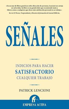 portada Señales: Indicios Para Hacer Satisfactorio Cualquier Trabajo (in Spanish)