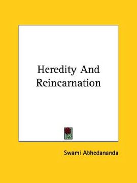 portada heredity and reincarnation (en Inglés)