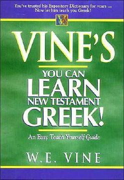 portada vine`s your can learn new testament greek! (in English)