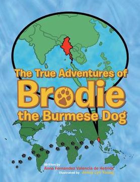 portada The True Adventures of Brodie the Burmese Dog (en Inglés)