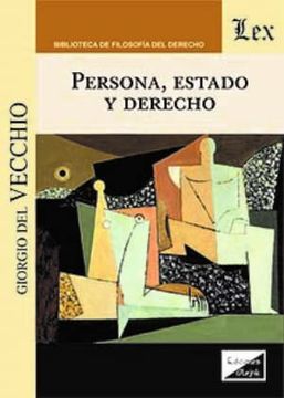 portada Persona, Estado y Derecho (in Spanish)