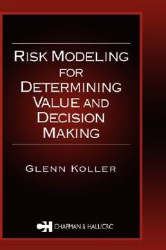 portada risk modeling for determining value and decision making (en Inglés)