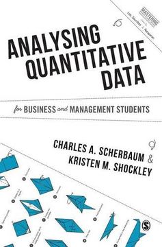 portada Analysing Quantitative Data for Business and Management Students (Mastering Business Research Methods)