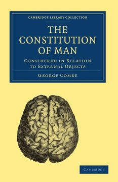 portada The Constitution of man Paperback (Cambridge Library Collection - Science and Religion) (en Inglés)