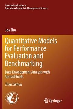 portada Quantitative Models for Performance Evaluation and Benchmarking: Data Envelopment Analysis with Spreadsheets (en Inglés)