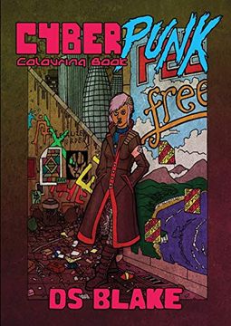 portada The Cyberpunk Colouring Book (en Inglés)