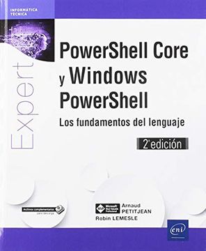 portada Powershell Core y Windows Powershell. Los Fundamentos del Lenguaje - 2ª Edición
