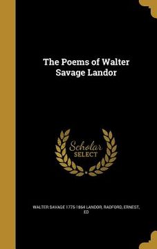 portada The Poems of Walter Savage Landor (en Inglés)