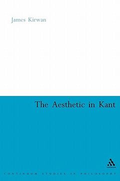 portada the aesthetic in kant: a critique (in English)