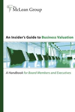 portada An Insider's Guide to Business Valuation (en Inglés)