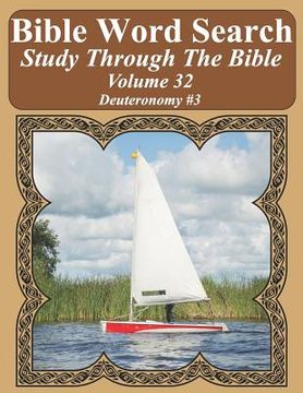 portada Bible Word Search Study Through The Bible: Volume 32 Deuteronomy #3 (en Inglés)