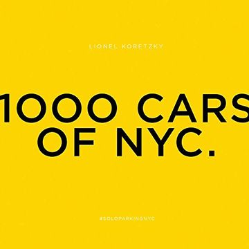 portada Lionel Koretzky: 1000 Cars of nyc 