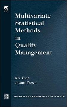 portada Multivariate Statistical Methods in Quality Management (en Inglés)